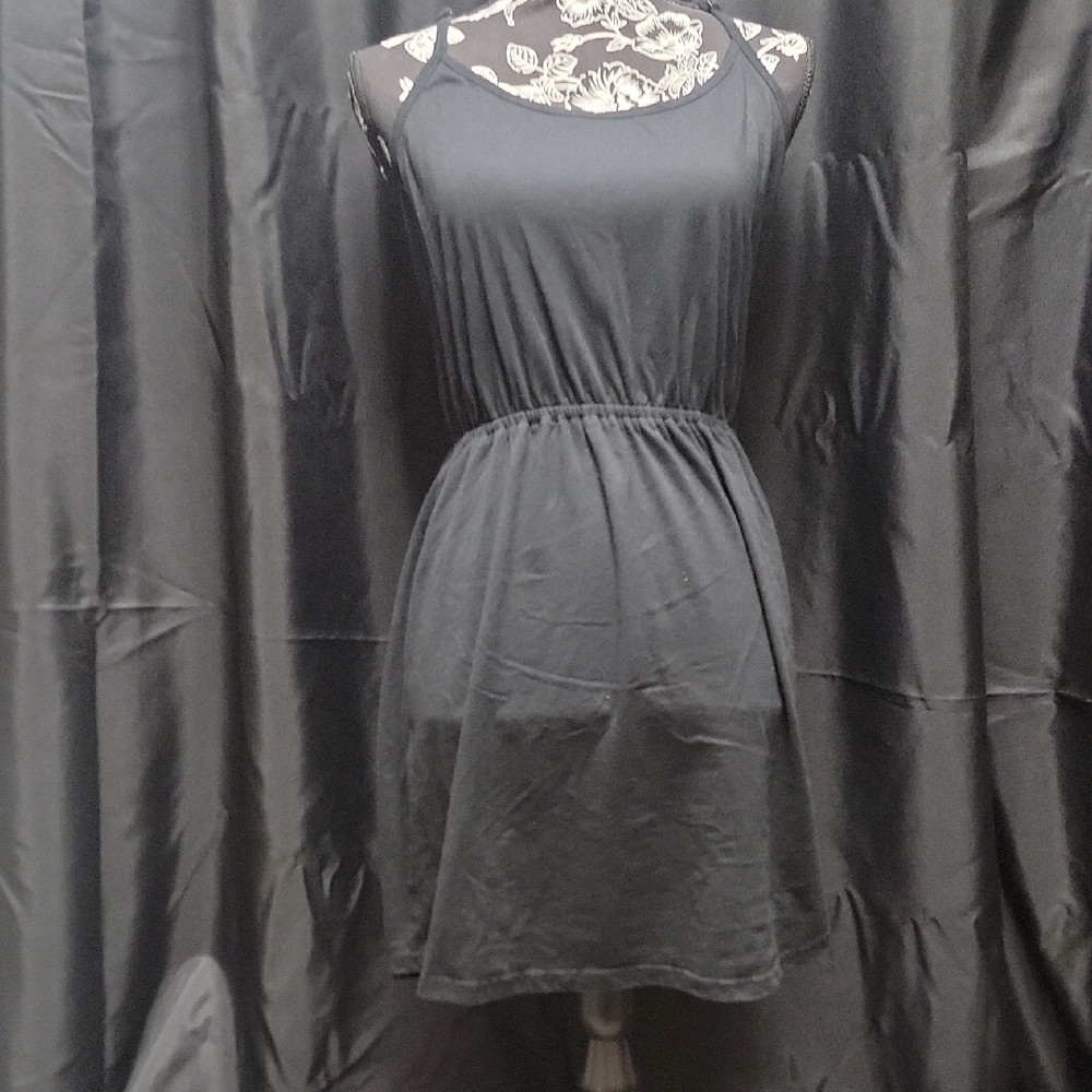 Racerback Black Dress
